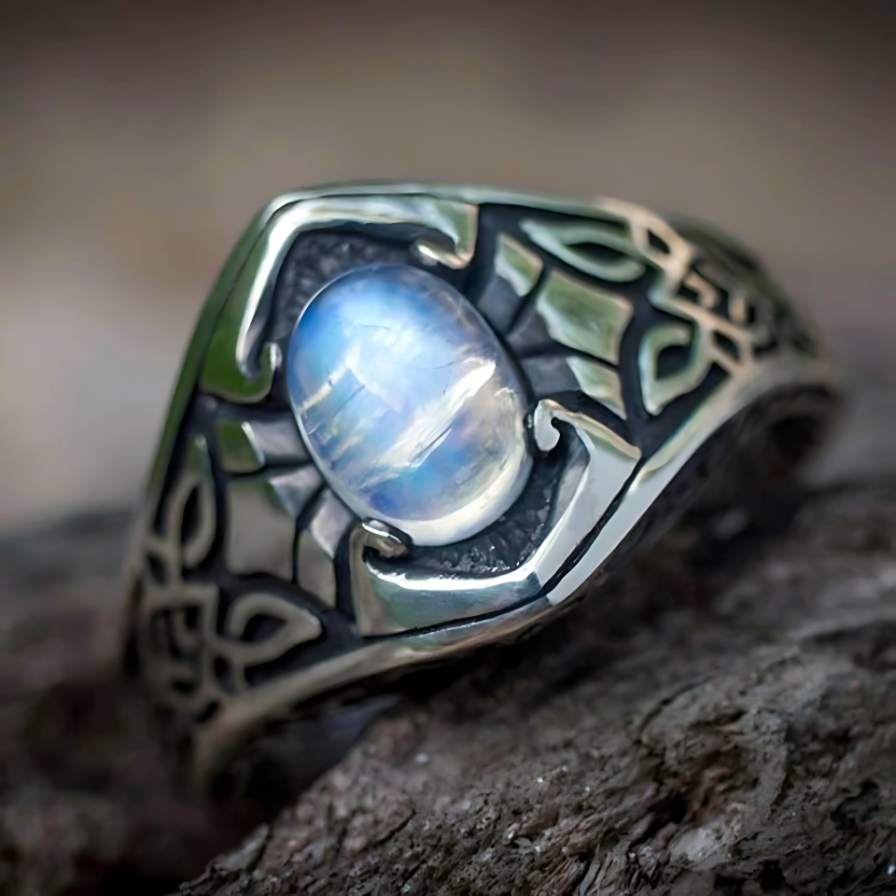 Celtic Moon Ring