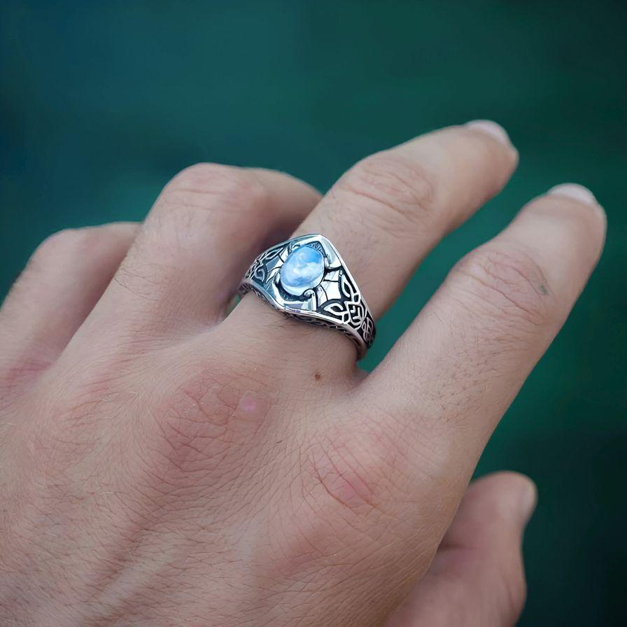 Celtic Moon Ring