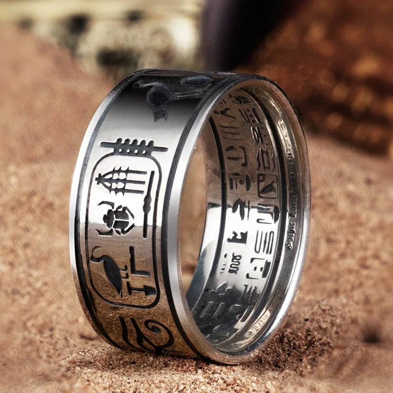 Hieroglyphs Ring - Empire of the Gods