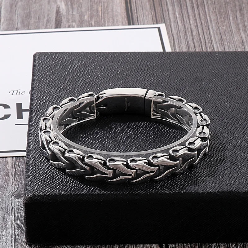Serpent Cuban Bracelet - Empire of the Gods