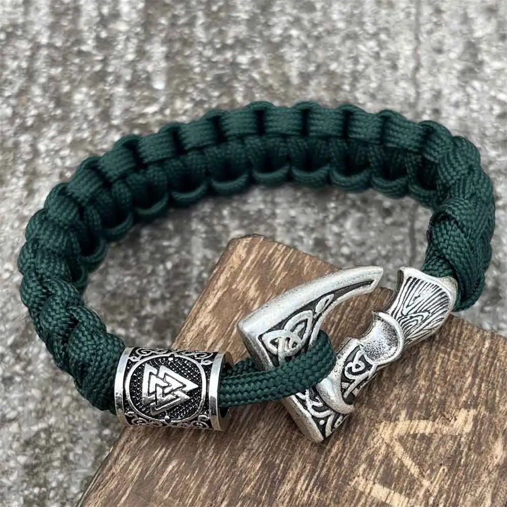 Viking Axe Paracord Bracelet - Empire of the Gods