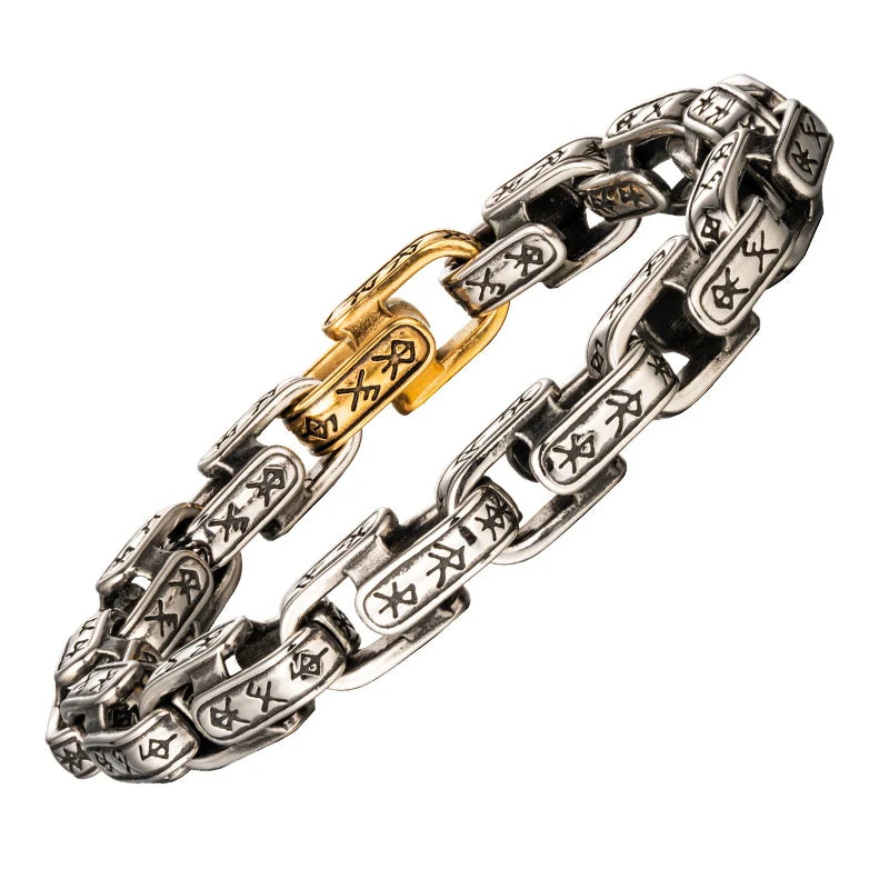 Runic Chain Bracelet - Empire of the Gods