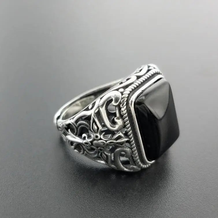 Onyx Covenant Ring - Empire of the Gods