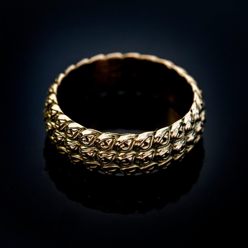 14K Evil Eyes Ring - Empire of the Gods
