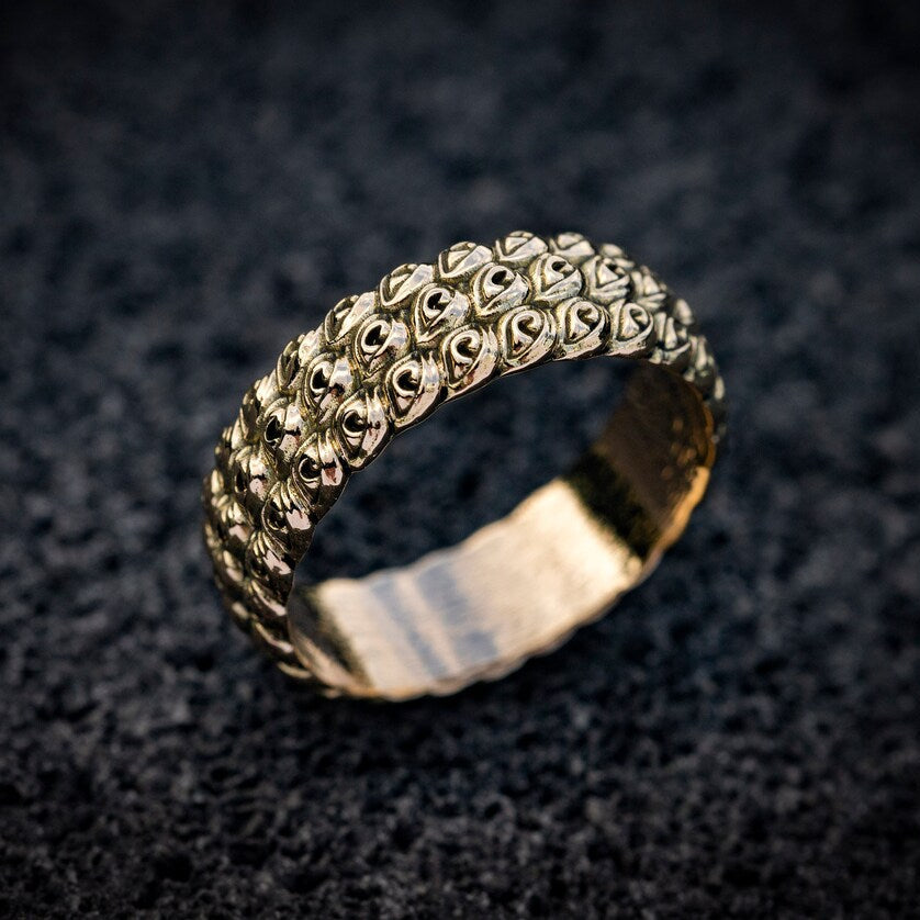 14K Evil Eyes Ring - Empire of the Gods