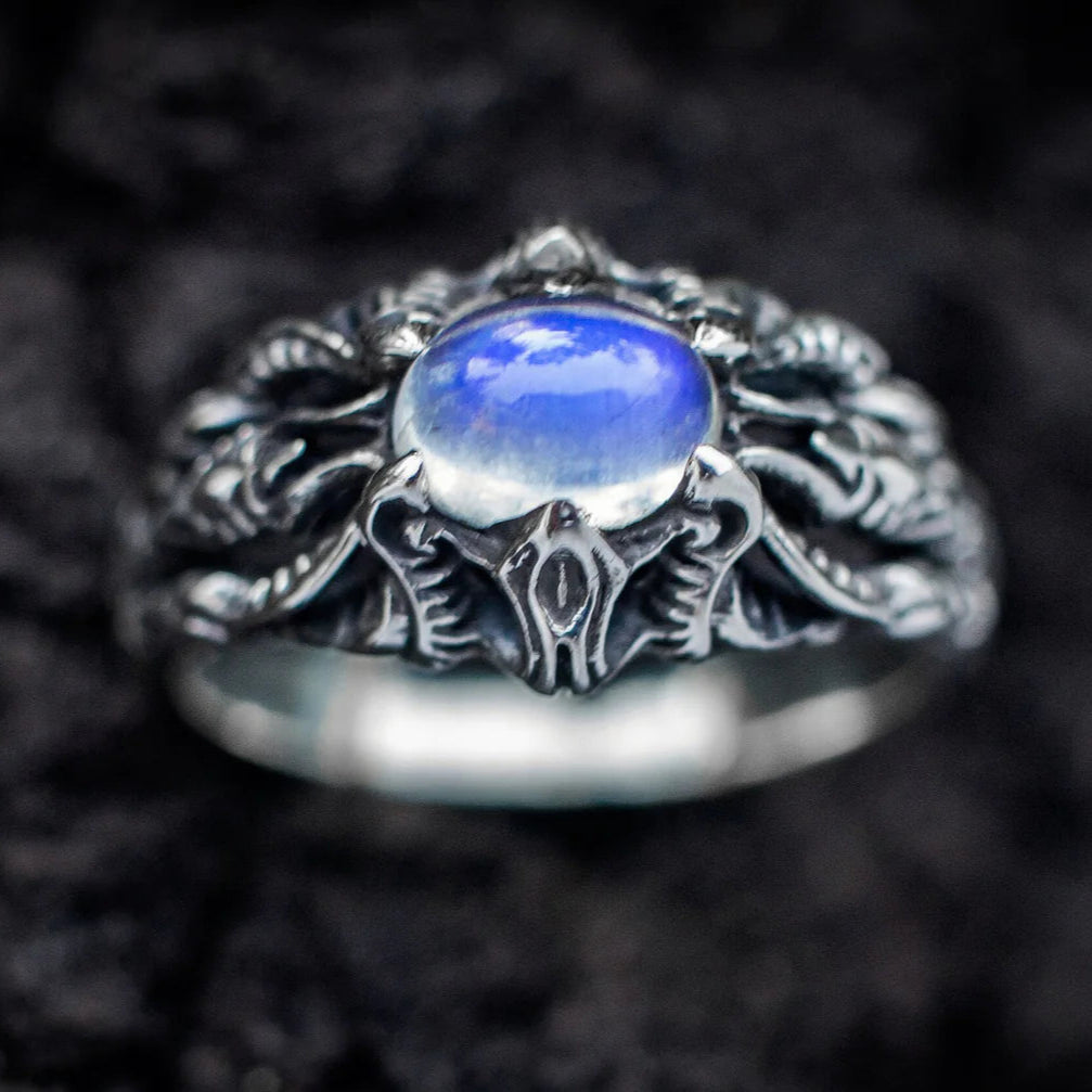 Elven Moonstone Ring - Empire of the Gods