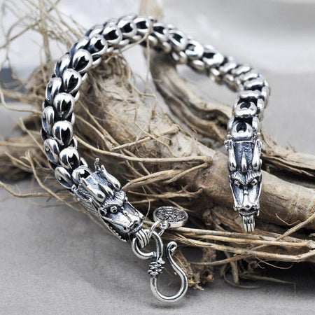 Obsidian Pixiu Beads Bracelet