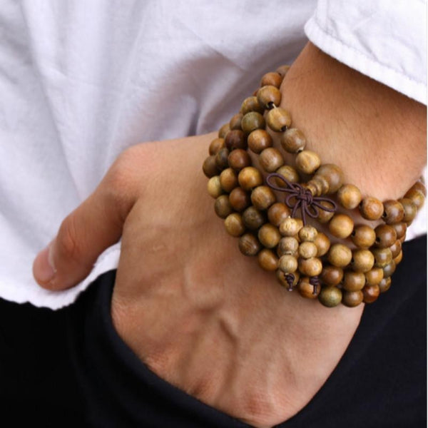 Verawood Tibetan Prayer Beads Bracelet