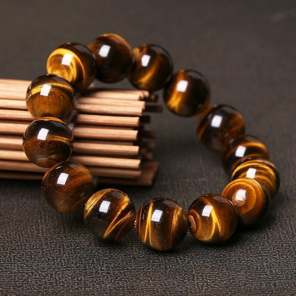Tiger Eye Beads Bracelet