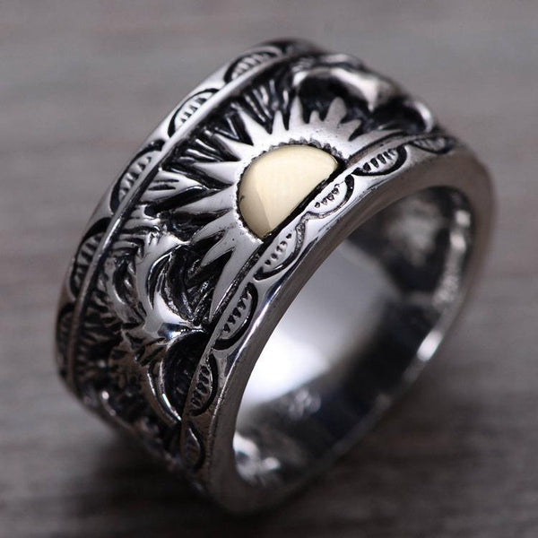 925 Sterling Silver Sunrise Ring