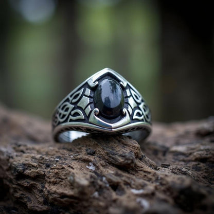 Celtic Moon Ring