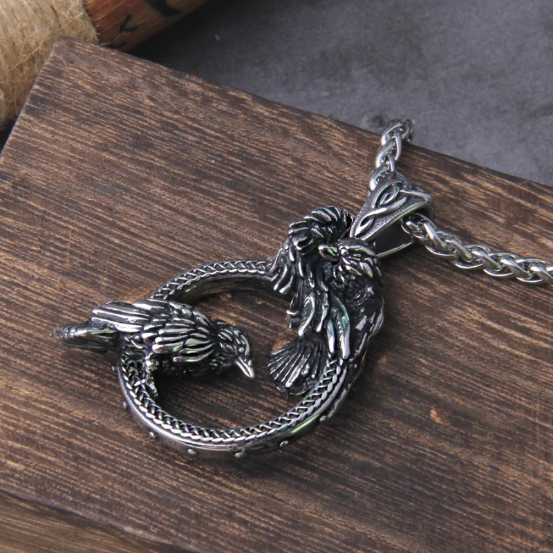 Huginn & Muninn Necklace