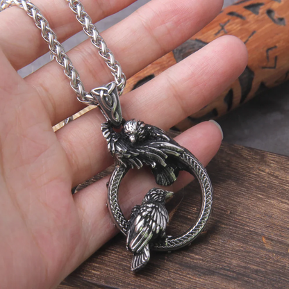 Huginn & Muninn Necklace