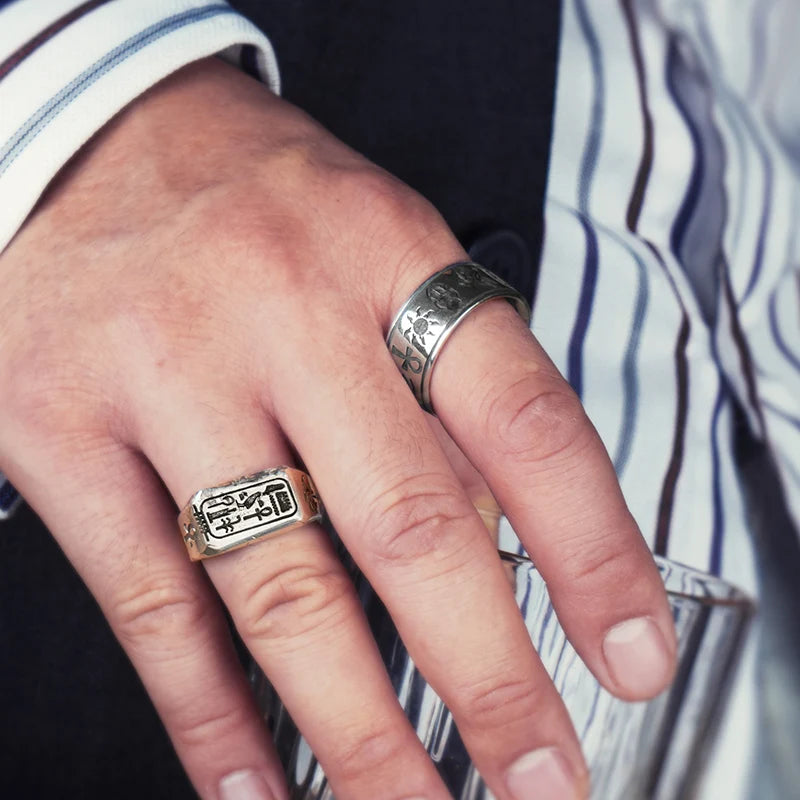 Hieroglyphs Ring - Empire of the Gods