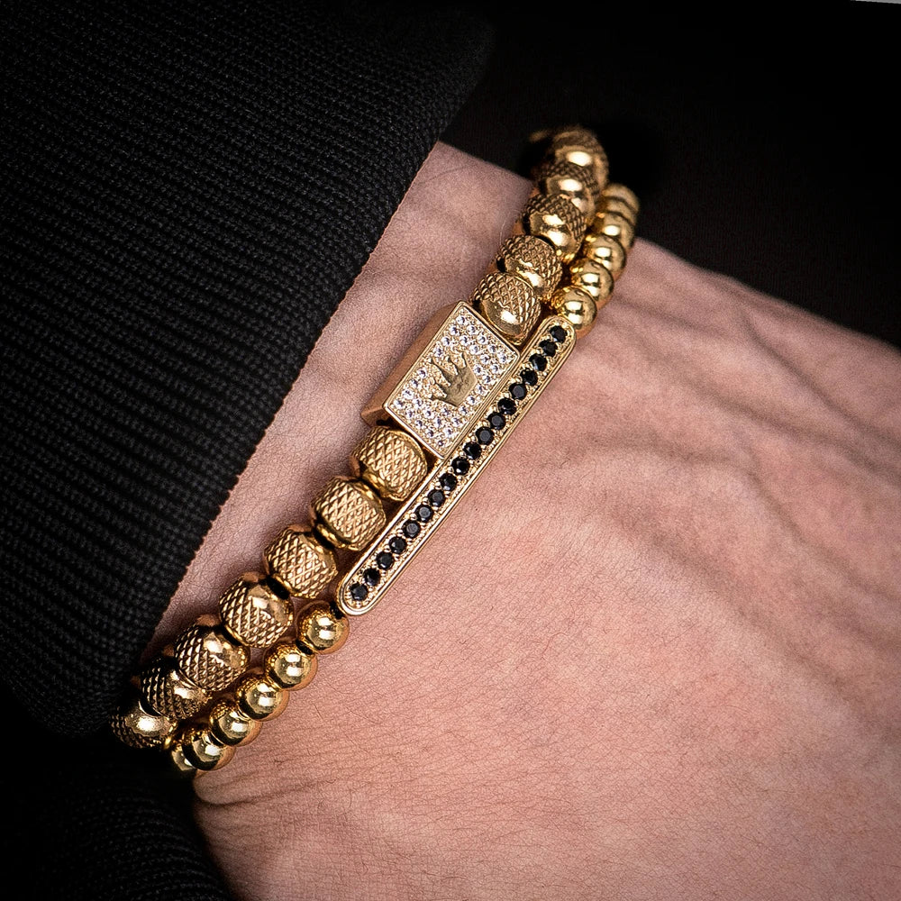 Crown Charm Bracelets - Empire of the Gods