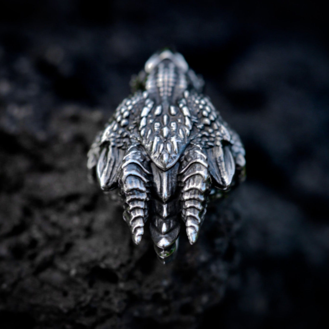 Silver Dragon Necklace - Empire of the Gods