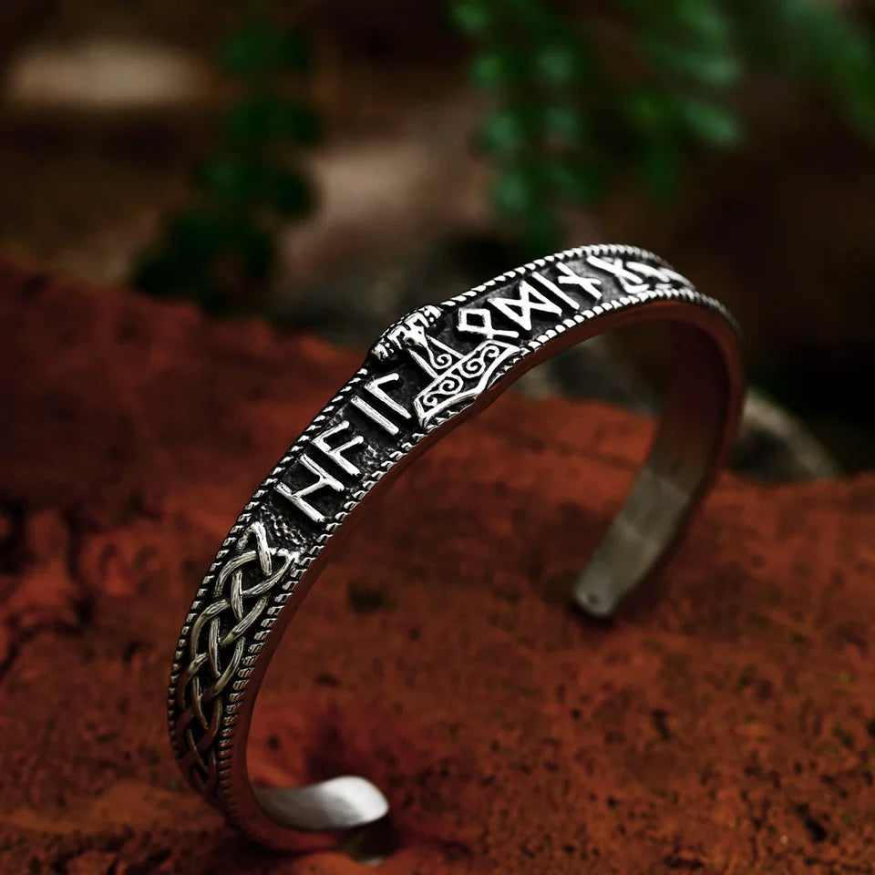 Runic Cuff Bracelet - Empire of the Gods