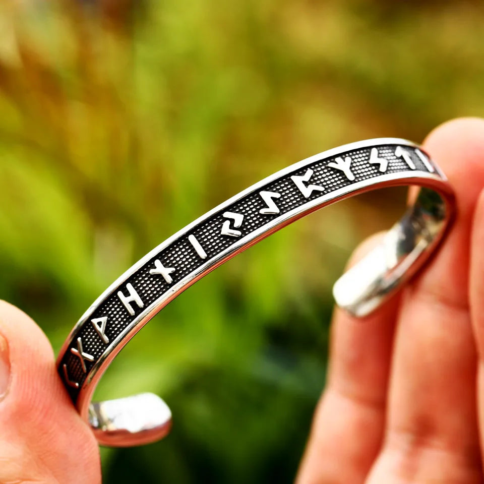 Runic Cuff Bracelet - Empire of the Gods