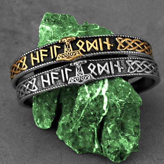 Rune Cuff Bracelets - Empire of the Gods