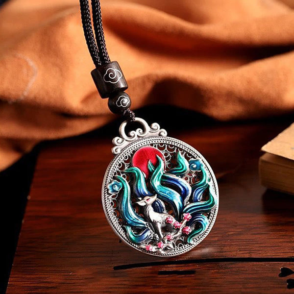 Nine-Tailed Fox Necklace - Empire of the Gods
