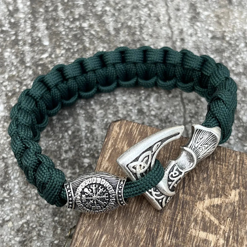 Viking Axe Paracord Bracelet - Empire of the Gods