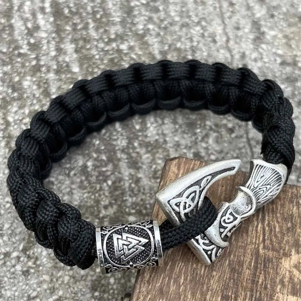 Viking Axe Paracord Bracelet - Empire of the Gods