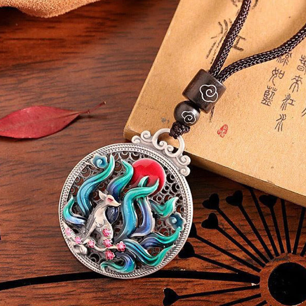 Nine-Tailed Fox Necklace - Empire of the Gods