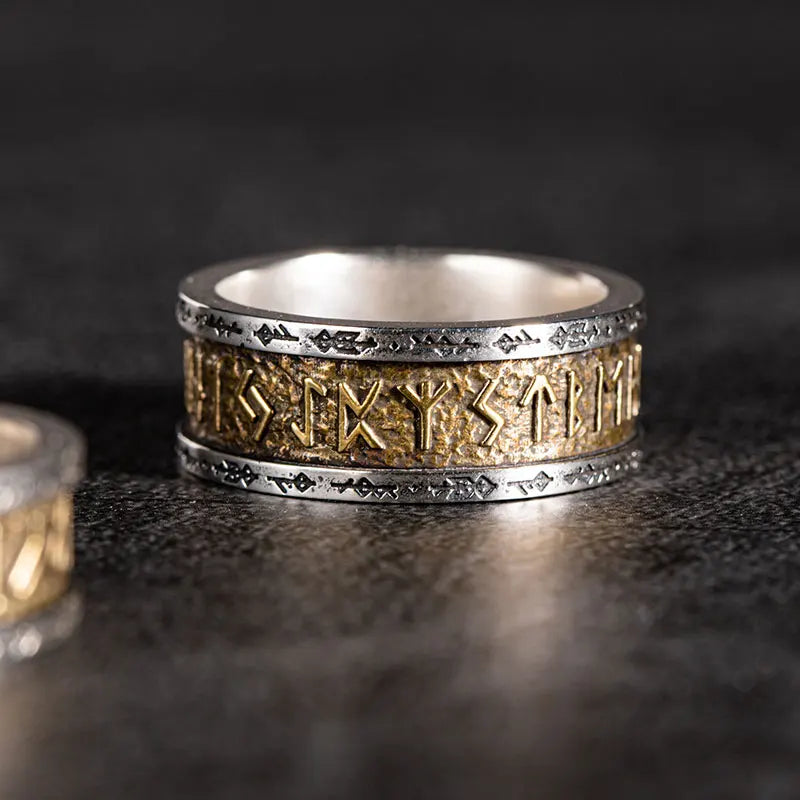 Golden Runes Ring - Empire of the Gods