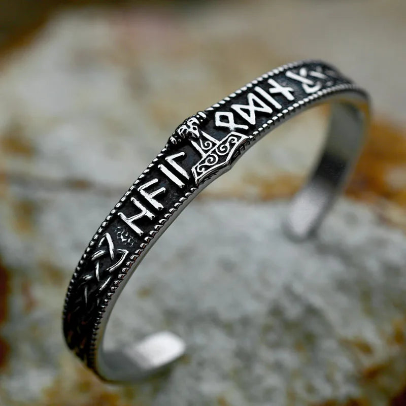 Runic Cuff Bracelet - Empire of the Gods