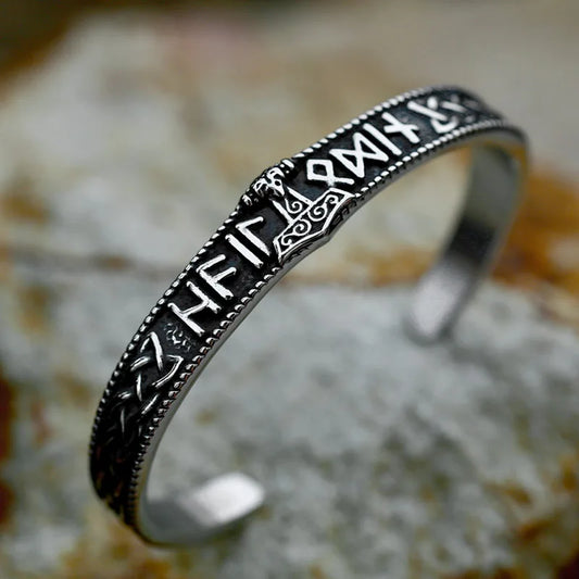 Runic Cuff Bracelet - Empire of the Gods