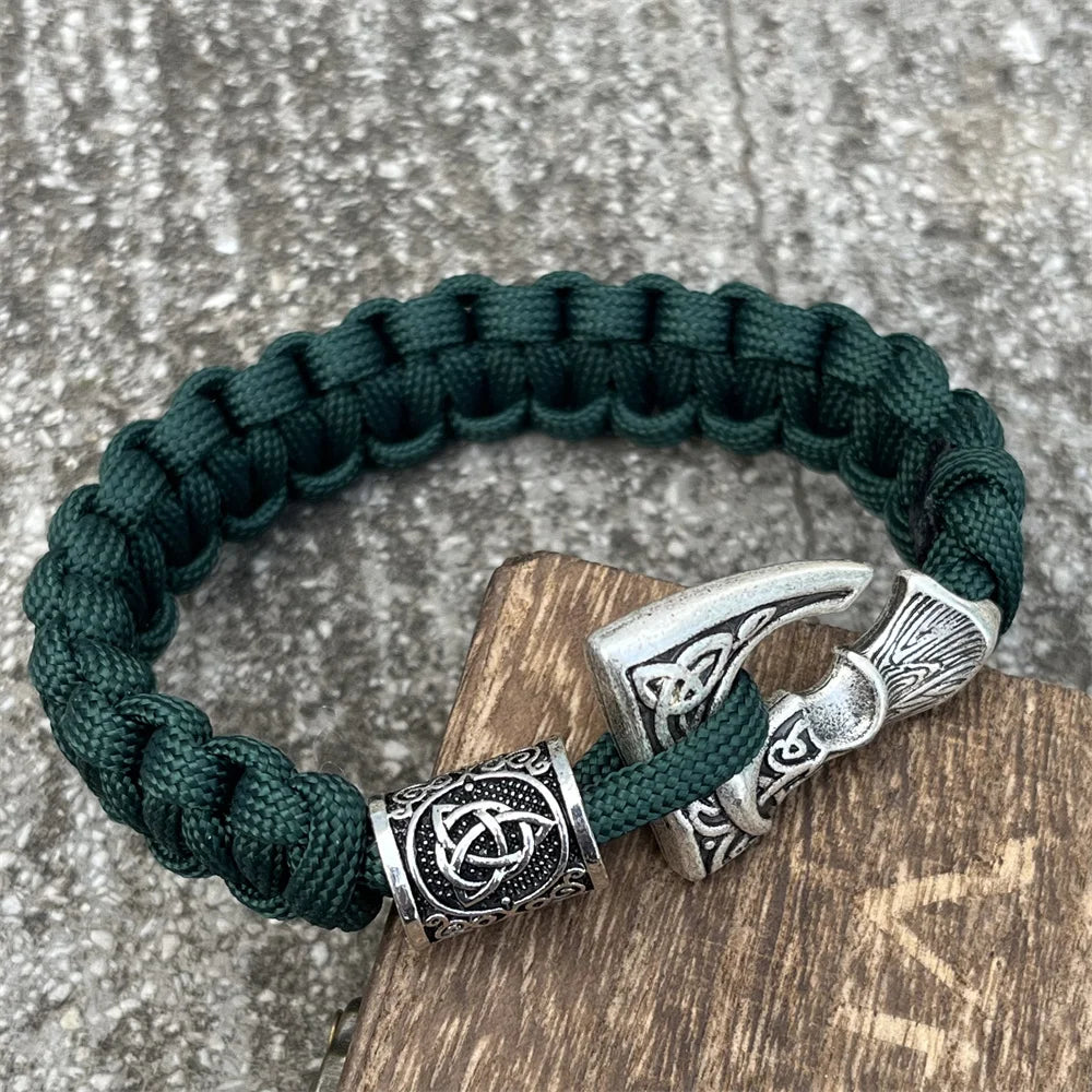 Viking Axe Paracord Bracelet - Empire of the Gods
