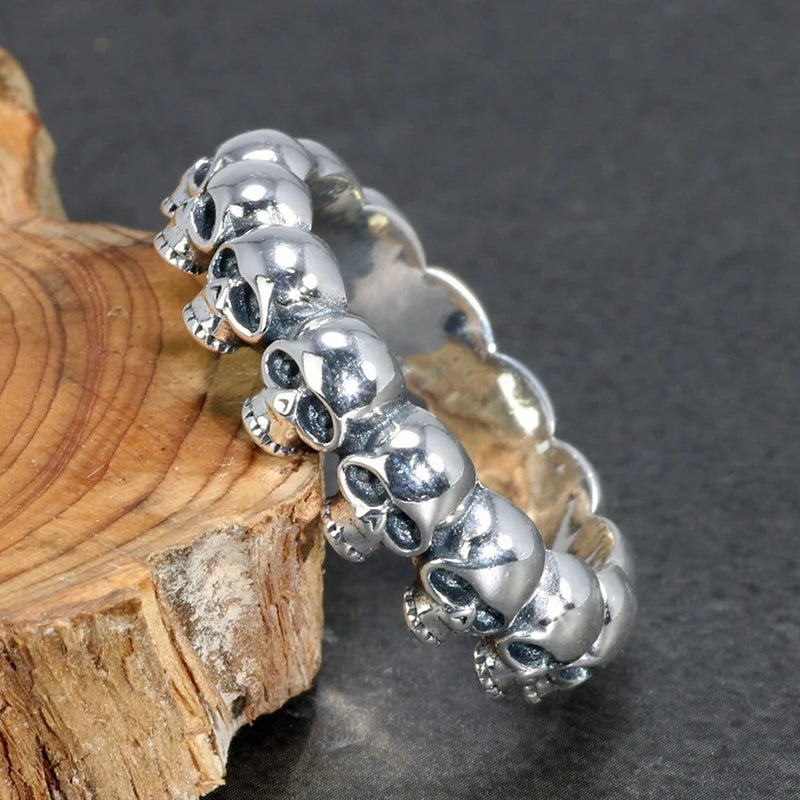 Metal Skulls Ring - Empire of the Gods