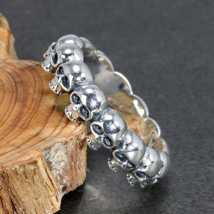 Metal Skulls Ring - Empire of the Gods
