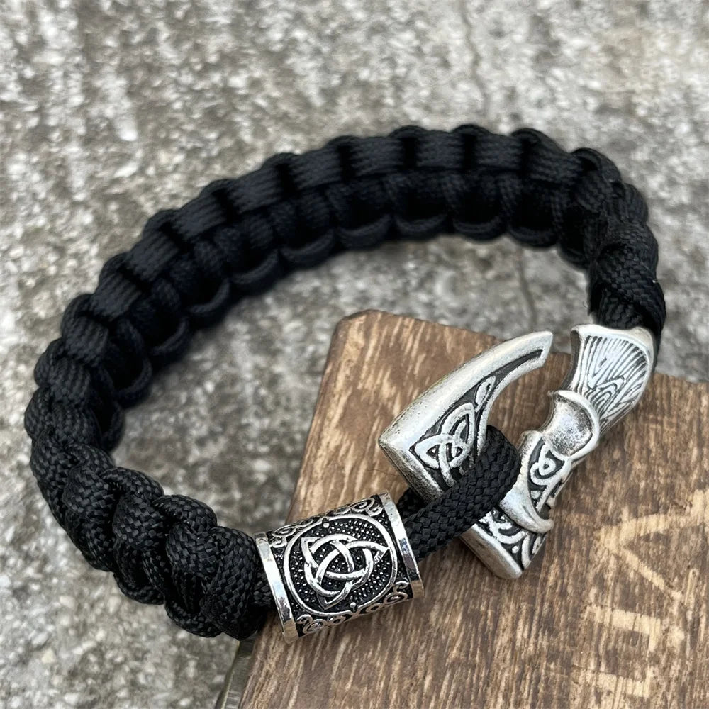 Viking Axe Paracord Bracelet - Empire of the Gods