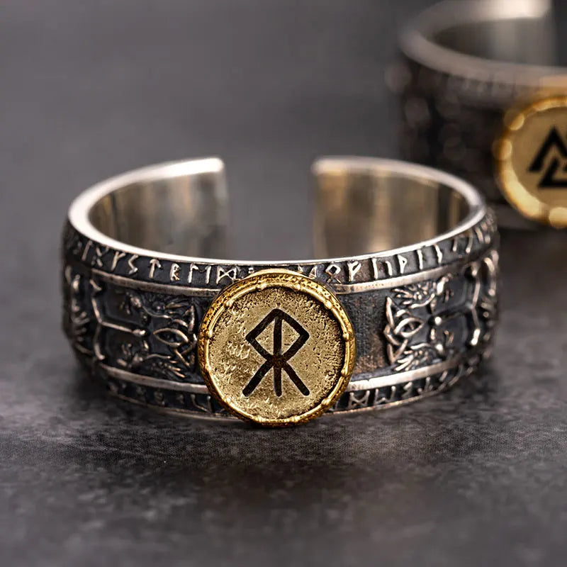 Runic Storyteller Ring - Empire of the Gods