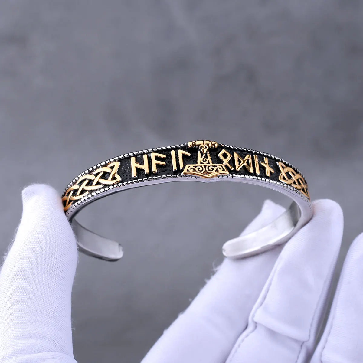 Rune Cuff Bracelets - Empire of the Gods