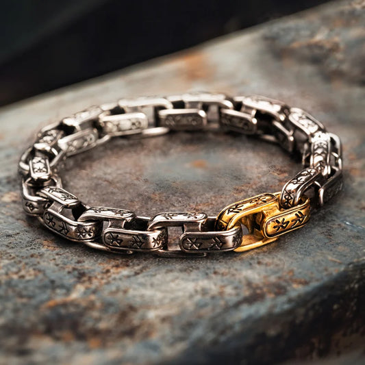 Runic Chain Bracelet - Empire of the Gods