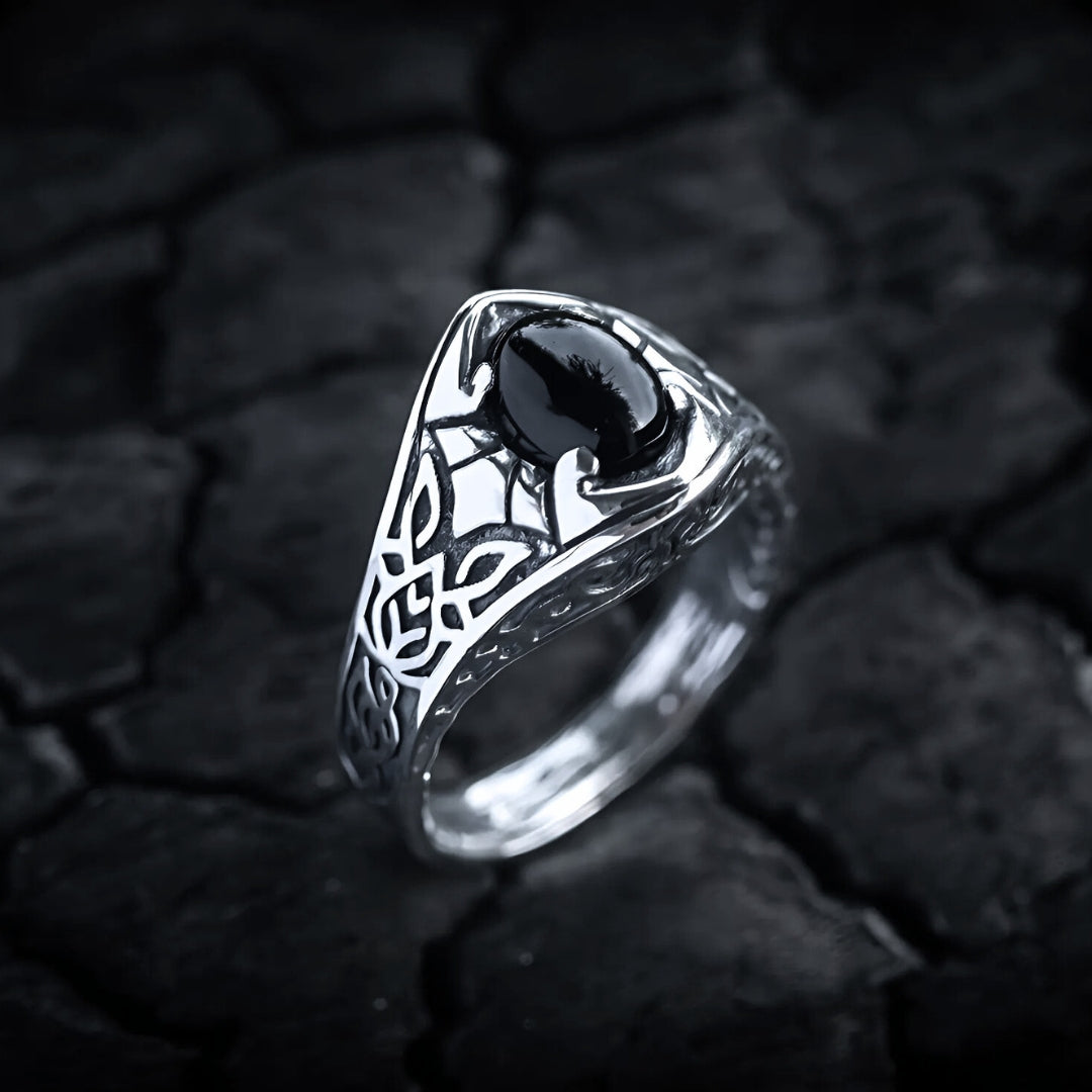 Celtic Moon Ring - Empire of the Gods
