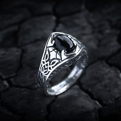 Celtic Moon Ring - Empire of the Gods