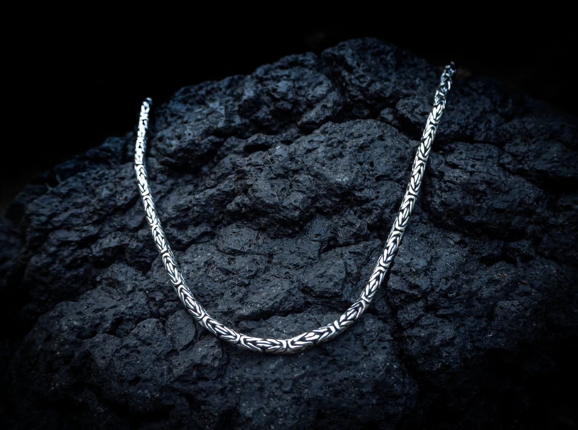 Silver Dragon Necklace - Empire of the Gods