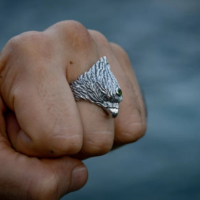 Silver Eagle Ring - Empire of the Gods