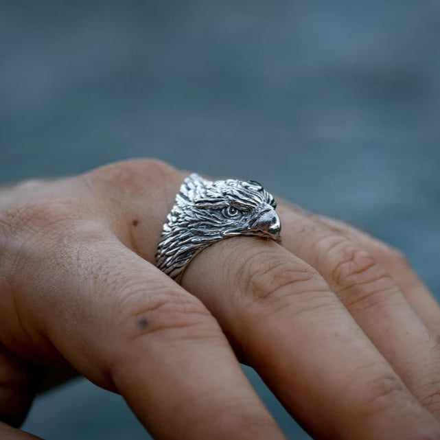 Silver Eagle Ring - Empire of the Gods