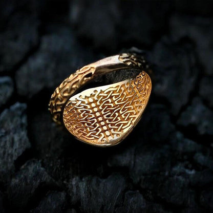 14K Draugr Skull Ring - Empire of the Gods