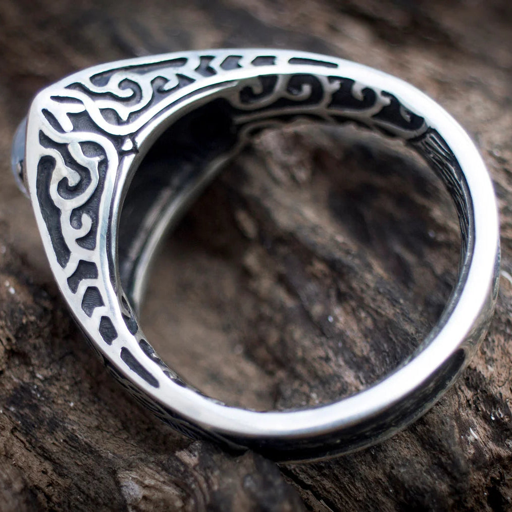 Celtic Moon Ring - Empire of the Gods