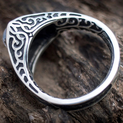 Celtic Moon Ring - Empire of the Gods