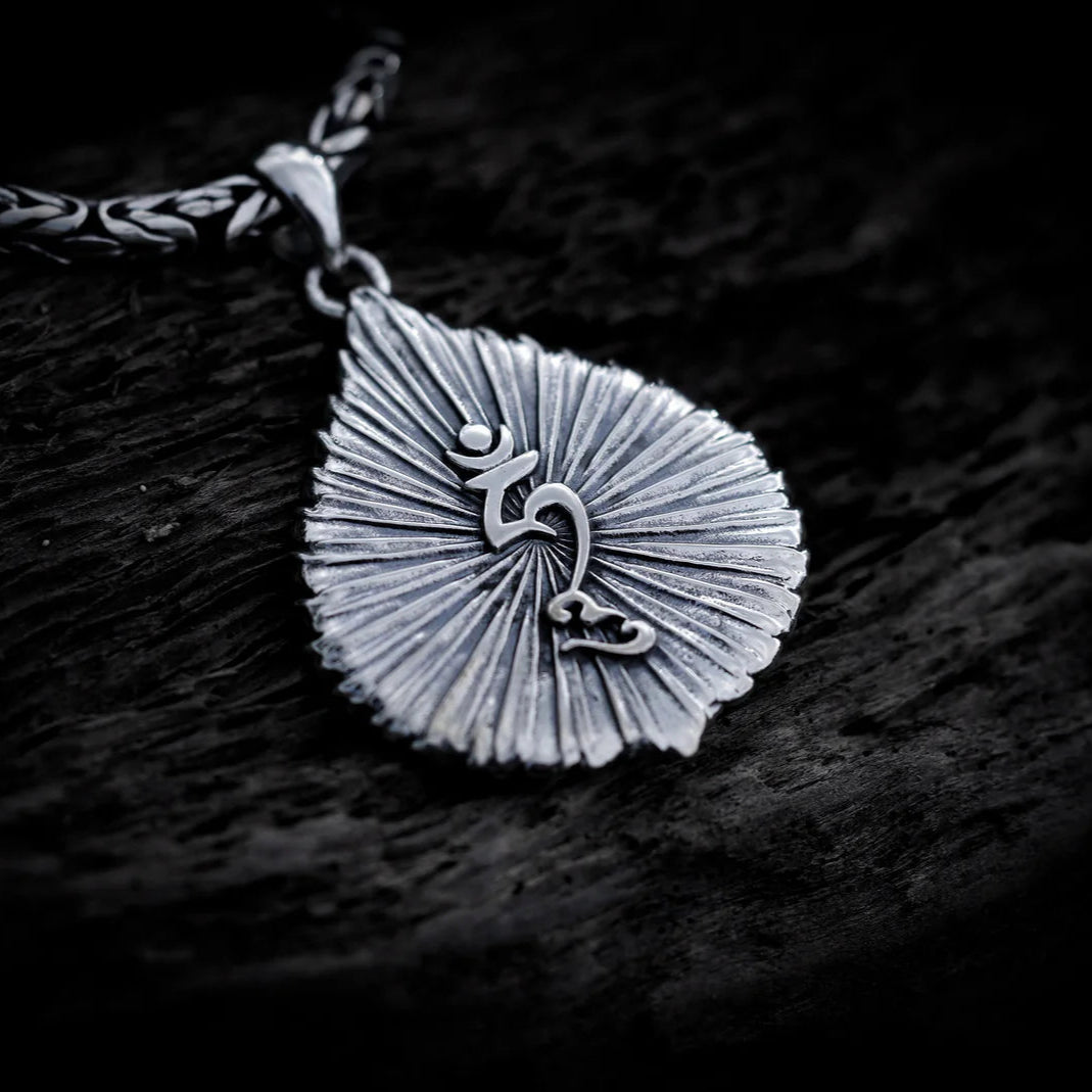 Silver Buddha Necklace - Empire of the Gods