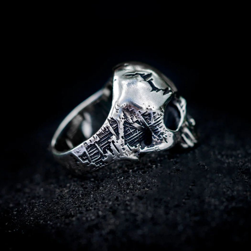 Cyborg Skull Ring - Empire of the Gods