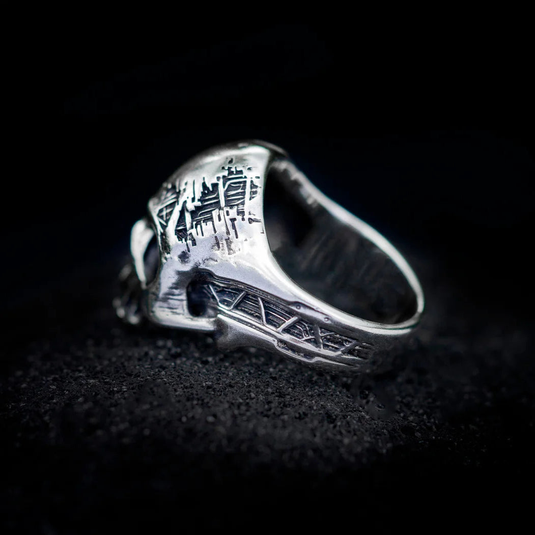 Cyborg Skull Ring - Empire of the Gods
