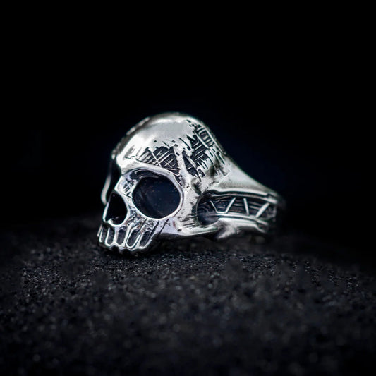 Cyborg Skull Ring - Empire of the Gods