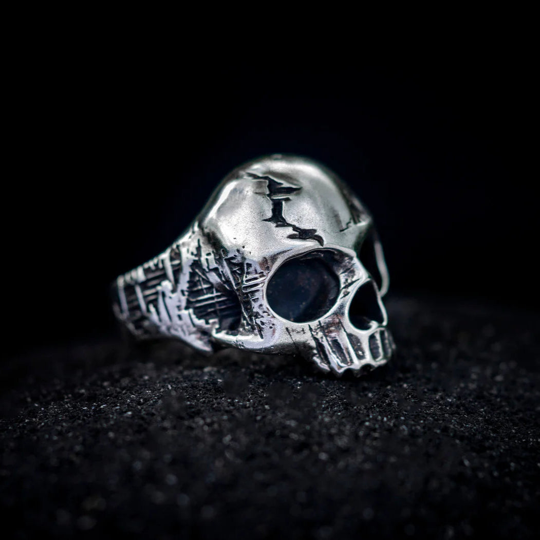 Cyborg Skull Ring - Empire of the Gods